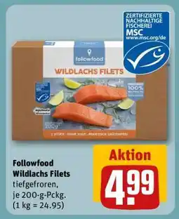 REWE followfood Wildlachs-Filets Angebot