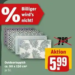 REWE Outdoorteppich Angebot