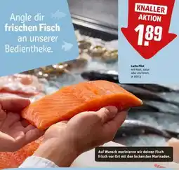 REWE Lachs-Filet Angebot
