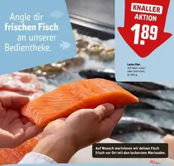 REWE Lachs-Filet Angebot