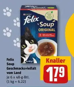 REWE Felix Soup Geschmacksvielfalt vom Land Angebot