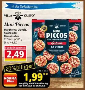 Norma Mini Piccos Angebot