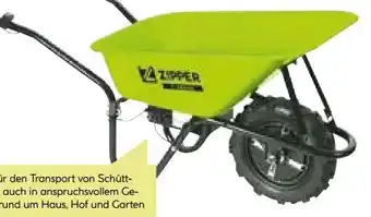BayWa Zipper Elektrische Schubkarre ZI-EWB500 Angebot