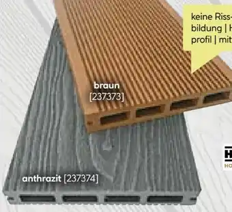 BayWa Hartmann Holzmarkt WPC-Terrassendiele Angebot
