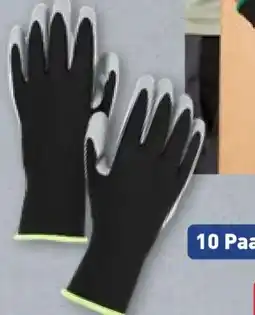 Aldi Nord Topcraft Arbeitsbekleidung Arbeitshandschuhe Angebot