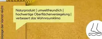 BayWa Kork-Fertigparkett Sprint Aktion Angebot