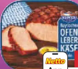 Netto Marken-Discount Kupfer Ofen Leberkäse fein Angebot