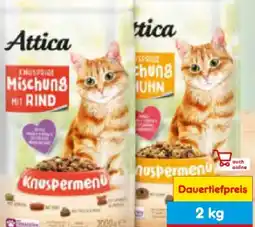 Netto Marken-Discount Attica Knuspermenü Katzennahrung Angebot