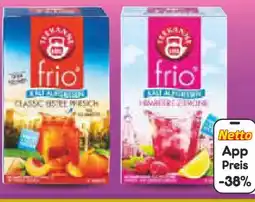 Netto Marken-Discount Teekanne Früchtetee Frio Himbeere Zitrone Angebot