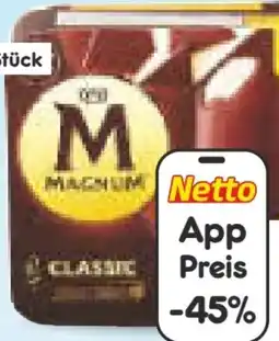 Netto Marken-Discount Magnum Stieleis Classic Angebot
