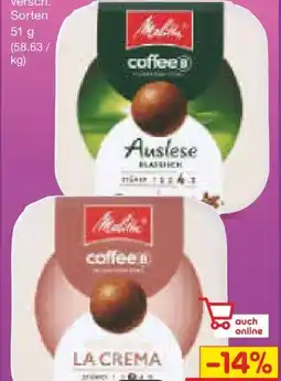 Netto Marken-Discount Melitta CoffeeB Auslese Klassisch Angebot