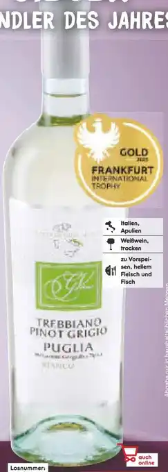 Netto Marken-Discount Grand Vitae Torre Santa Trebbiano Pinot Grigio Puglia Angebot