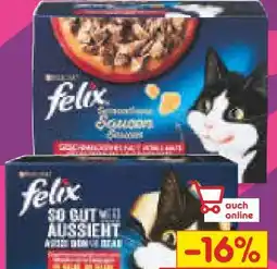 Netto Marken-Discount Purina Felix Katzennahrung Multipack Angebot