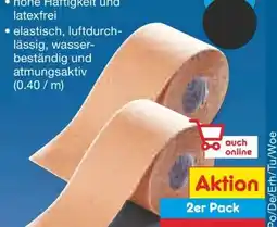 Netto Marken-Discount Dittmann Health Kinesiologietapes 2er Pack Angebot