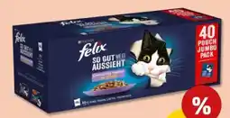 PENNY Purina Felix Gemischte Vielfalt in Gelee Angebot