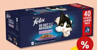PENNY Purina Felix Gemischte Vielfalt in Gelee Angebot