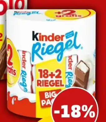 PENNY Ferrero Kinder Riegel Big Pack Angebot