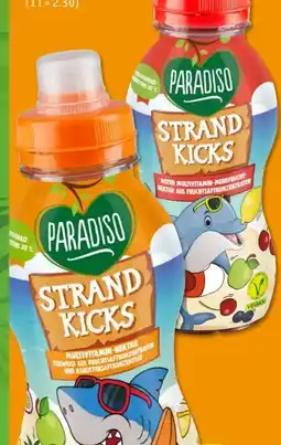 PENNY Paradiso Fruchtsaft Strandkicks Angebot