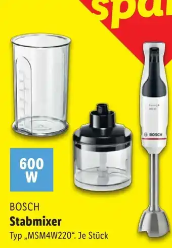 Lidl Bosch Stabmixer MSM4W220 Angebot