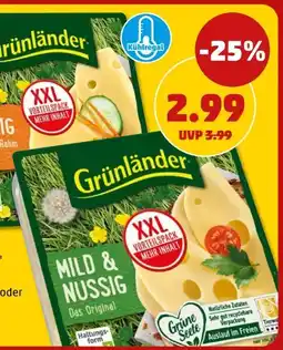 PENNY Grünländer Käsescheiben XXL Angebot