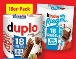 Lidl Ferrero Kinder Duplo Angebot