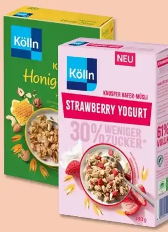 PENNY Kölln Müsli Knusper Honig-Nuss Angebot