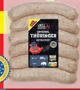 Lidl Grillmeister Original Thüringer Rostbratwurst XXL Angebot