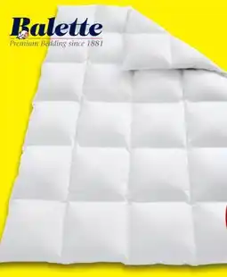 Lidl Balette Premium-Daunen-Kassettenbettdecke Elegance Angebot