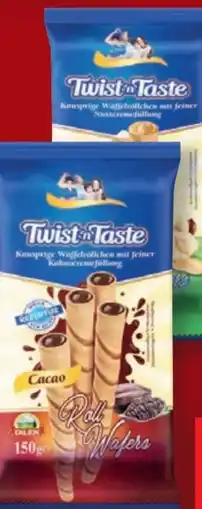 Lidl Dilek Twist n Taste Waffelröllchen Cacao Angebot