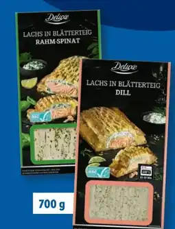 Lidl Deluxe Lachs in Blätterteig Angebot