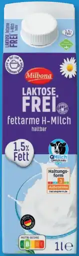 Lidl Milbona Bio Fettarme Milch Angebot