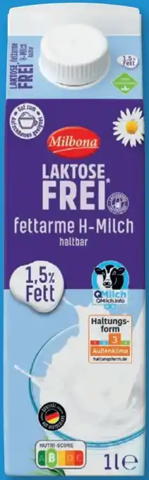 Lidl Milbona Bio Fettarme Milch Angebot
