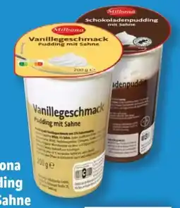Lidl Milbona Pudding mit Sahne Angebot