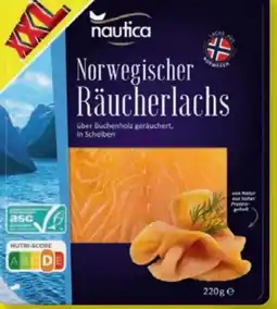 Lidl Nautica Norwegischer Räucherlachs XXL Angebot