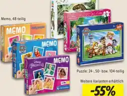 Lidl Disney Princess Memo Angebot