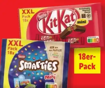 Lidl Nestlé Smarties Mini XXL Angebot