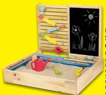 Lidl Playtive Sandkasten mit Wasserspielwand Angebot
