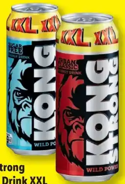 Lidl Kong Strong Energy-Drink XXL Angebot