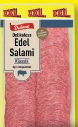 Lidl Dulano Delikatess Edelsalami XXL Angebot