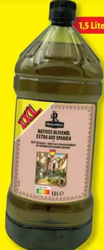 Lidl Primadonna Öl Natives Olivenöl Extra XXL Angebot