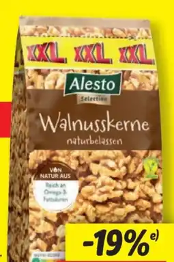 Lidl Alesto Selection Walnusskerne XXL Angebot