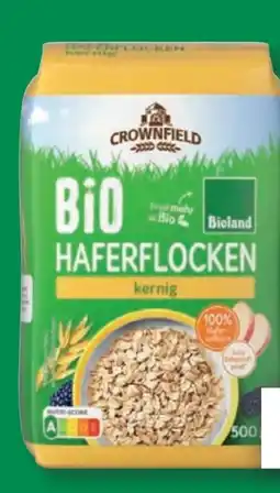 Lidl Crownfield Bio Haferflocken Angebot