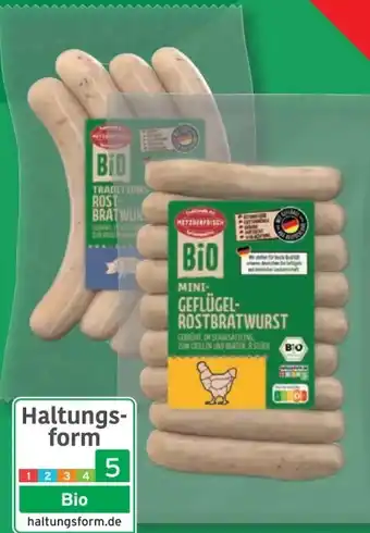 Lidl Metzgerfrisch Bio Traditions-Rostbratwurst Angebot