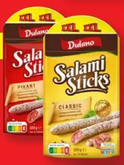 Lidl Dulano Salami Sticks XXL Angebot