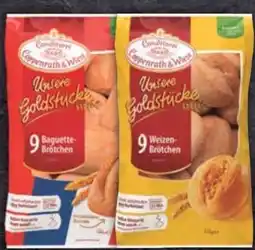 E-Center Coppenrath & Wiese Unsere Goldstücke Brötchen Angebot