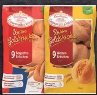 E-Center Coppenrath & Wiese Unsere Goldstücke Brötchen Angebot