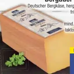 E-Center Bergader Watzmann Bergkäse Angebot