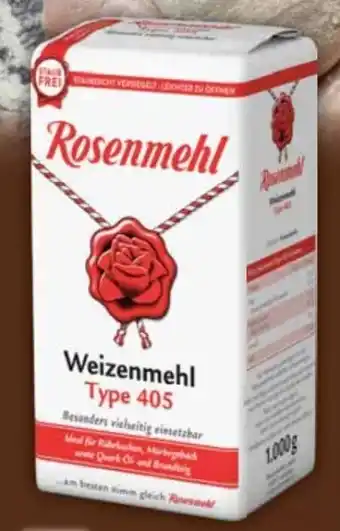 E-Center Rosenmehl Weizenmehl Angebot