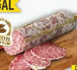 E-Center Strohschwein Almsalami Angebot
