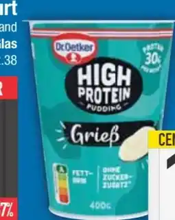 E-Center Dr. Oetker High Protein-Pudding Angebot